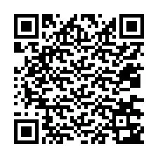 QR код за телефонен номер +12036343703
