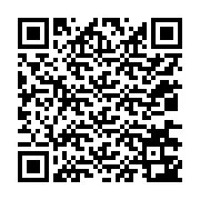 QR код за телефонен номер +12036343704