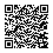 Código QR para número de telefone +12036343705