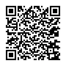 QR код за телефонен номер +12036343707