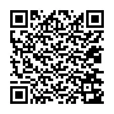 Codice QR per il numero di telefono +12036343793