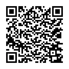 QR-code voor telefoonnummer +12036343799