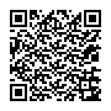 QR Code สำหรับหมายเลขโทรศัพท์ +12036343805