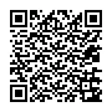 Kode QR untuk nomor Telepon +12036343807