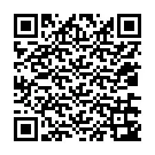 QR-код для номера телефона +12036343808