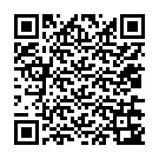 QR Code สำหรับหมายเลขโทรศัพท์ +12036343816