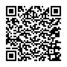 Kod QR dla numeru telefonu +12036343853