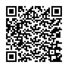 QR-код для номера телефона +12036343854