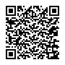 Kod QR dla numeru telefonu +12036343857