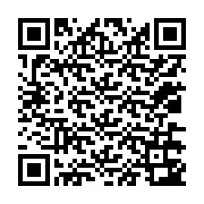 Kode QR untuk nomor Telepon +12036343859