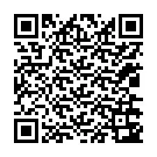 QR Code pour le numéro de téléphone +12036343861