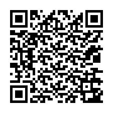 Código QR para número de teléfono +12036343885