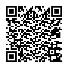 Codice QR per il numero di telefono +12036343887