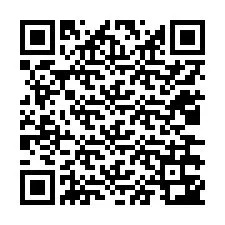 Codice QR per il numero di telefono +12036343892