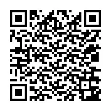 Código QR para número de teléfono +12036343894