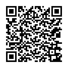 Código QR para número de telefone +12036343895