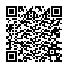 QR код за телефонен номер +12036344362