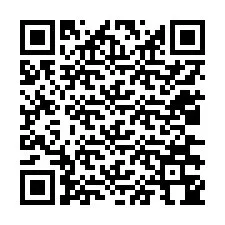 QR kód a telefonszámhoz +12036344366