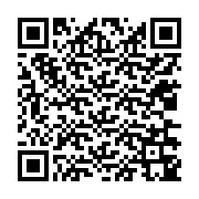 QR Code pour le numéro de téléphone +12036345122