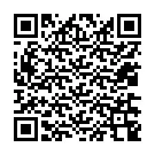 QR код за телефонен номер +12036348147