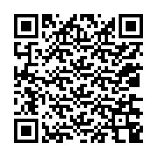 QR код за телефонен номер +12036348148