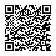 QR-koodi puhelinnumerolle +12036348157