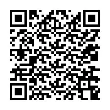 QR код за телефонен номер +12036348986