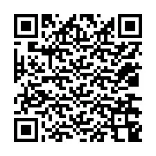 QR код за телефонен номер +12036348989