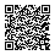 QR-code voor telefoonnummer +12036348991