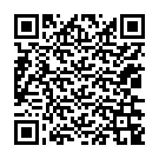 QR-koodi puhelinnumerolle +12036349075