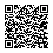 QR-koodi puhelinnumerolle +12036349427