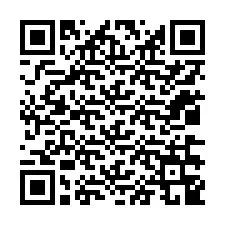 Código QR para número de telefone +12036349445