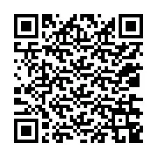 Código QR para número de teléfono +12036349448