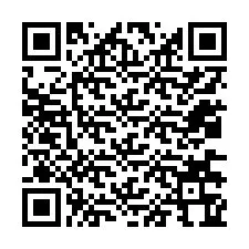 QR код за телефонен номер +12036364717