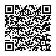 Codice QR per il numero di telefono +12036365589