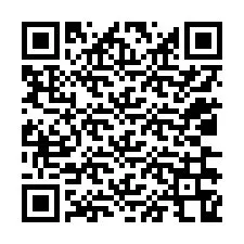 QR kód a telefonszámhoz +12036368038