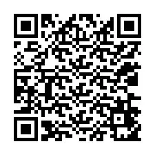 QR-koodi puhelinnumerolle +12036451528