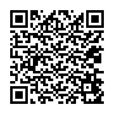 QR-koodi puhelinnumerolle +12036451533