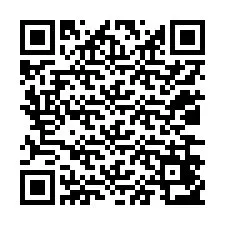 QR-koodi puhelinnumerolle +12036453498