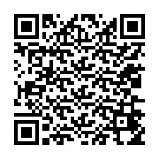 QR-koodi puhelinnumerolle +12036454076