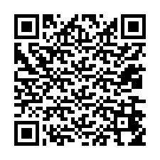 QR-koodi puhelinnumerolle +12036454087