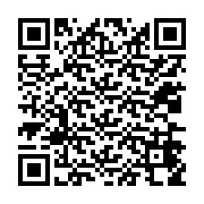 Codice QR per il numero di telefono +12036458823