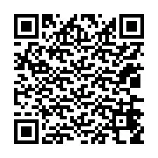 QR код за телефонен номер +12036458825