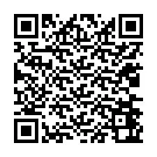 QR-koodi puhelinnumerolle +12036462322