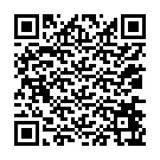 QR-koodi puhelinnumerolle +12036467718