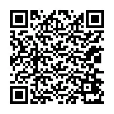 Kode QR untuk nomor Telepon +12036471275