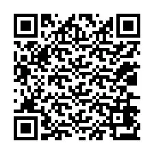 Código QR para número de telefone +12036473879