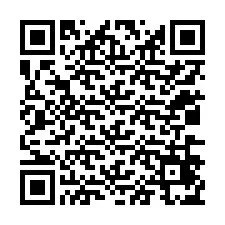 Codice QR per il numero di telefono +12036475454