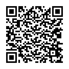 Codice QR per il numero di telefono +12036475672