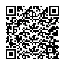 QR-code voor telefoonnummer +12036475678